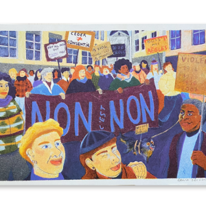 Print A5 Louise en quatre saisons Manifestation